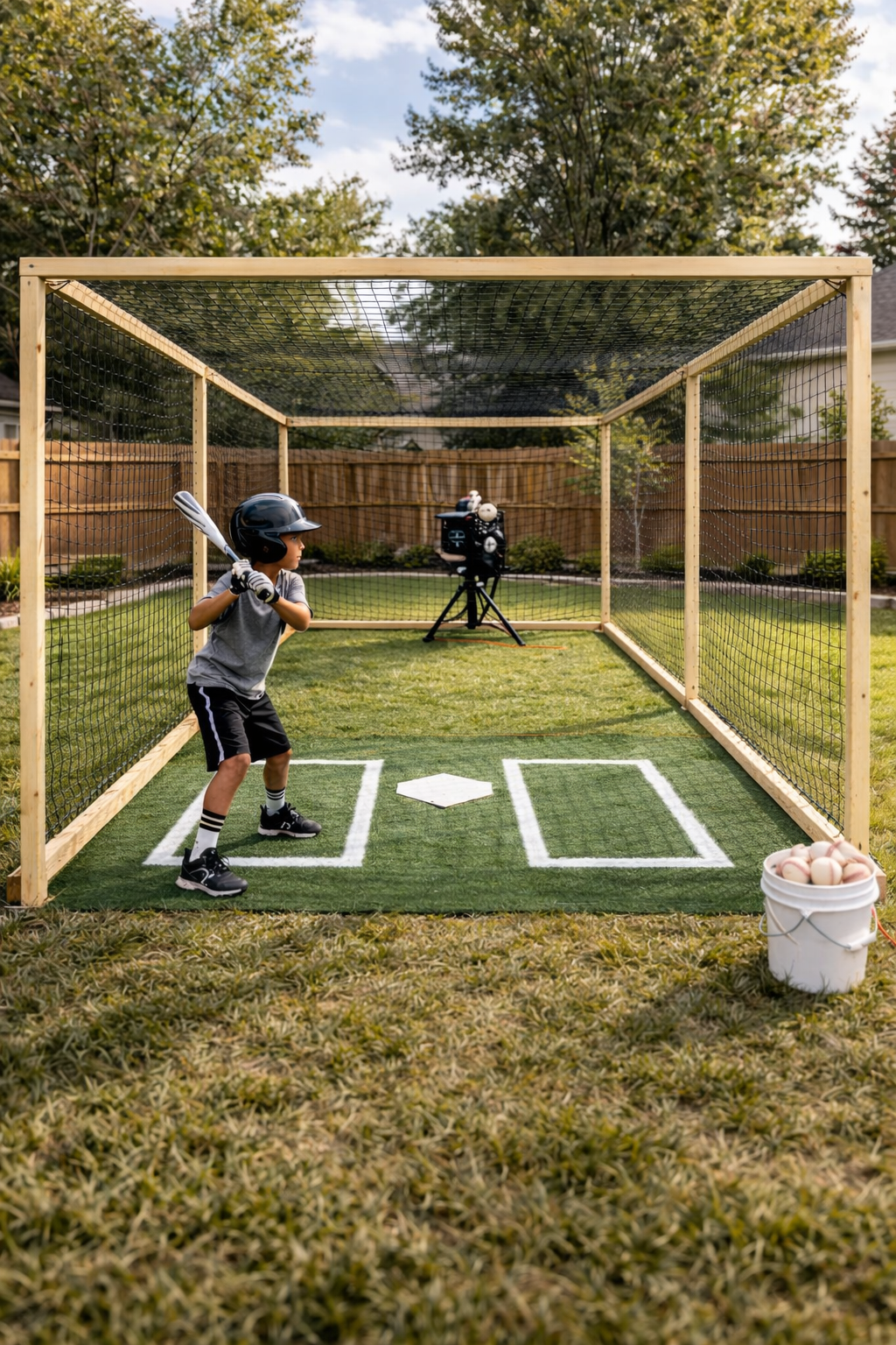 Batting cage BC-2000 8x16x16