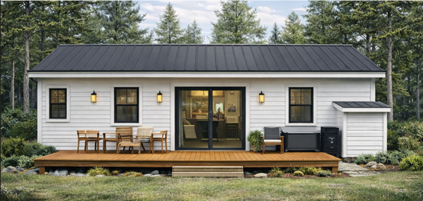 The Haven - Back View